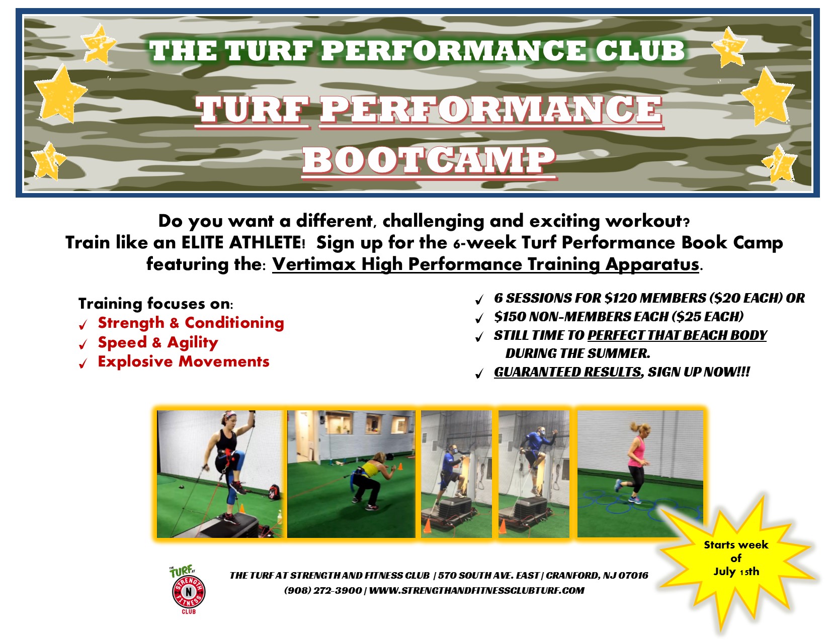 bootcamp turf